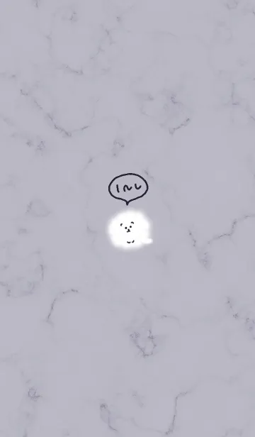 [LINE着せ替え] マーブルと犬♥ウィスタリア06_1の画像1