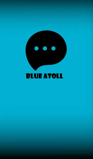 [LINE着せ替え] Atoll Blue And Black V.2 (JP)の画像1