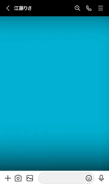 [LINE着せ替え] Atoll Blue And Black V.2 (JP)の画像3