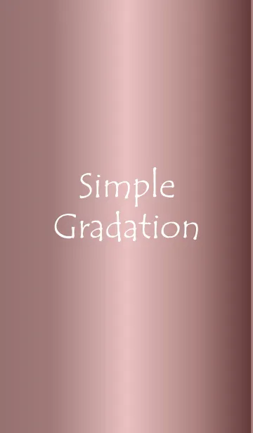 [LINE着せ替え] Simple Gradation -GlossyPink 27-の画像1