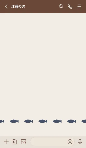 [LINE着せ替え] ねことおさかな(dusty colors:07).の画像3