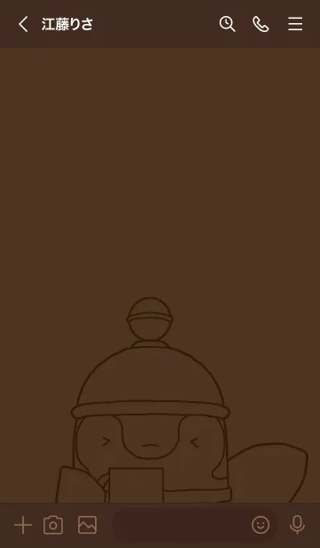 [LINE着せ替え] コーヒペンギンの着せかえの画像3