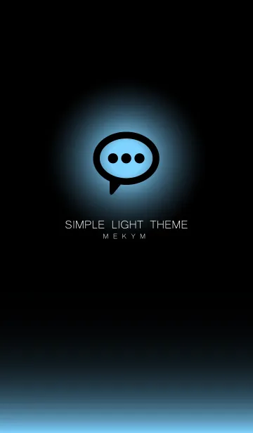 [LINE着せ替え] SIMPLE LIGHT ICON-GRADATION 14の画像1