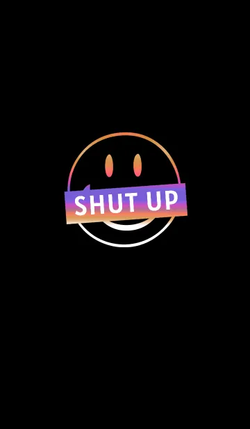 [LINE着せ替え] スマイル グラデーション 145の画像1