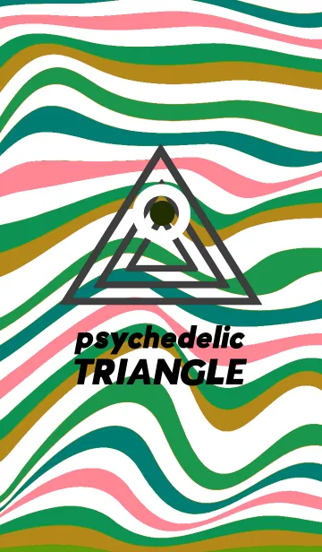 [LINE着せ替え] サイケデリック トライアングル 92の画像1