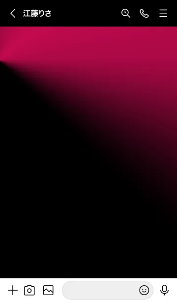 [LINE着せ替え] Claret & black.の画像3