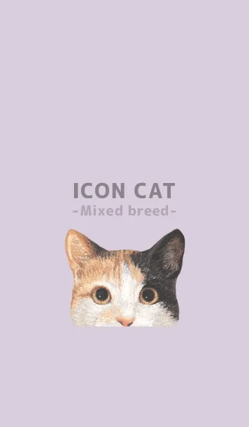 [LINE着せ替え] ICON CAT - ミックス - PASTEL PL/06の画像1