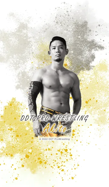 [LINE着せ替え] DDTプロレス-彰人-の画像1