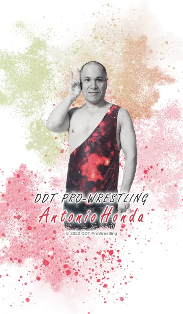 [LINE着せ替え] DDTプロレス-アントーニオ本多-の画像1