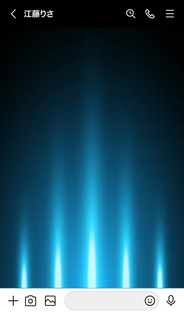 [LINE着せ替え] DODGER BLUE LIGHT 2の画像3