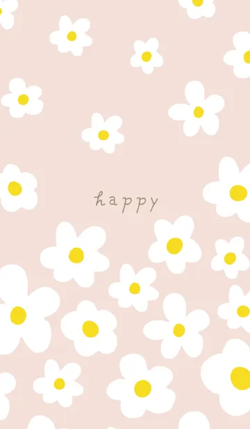 [LINE着せ替え] 白い花 斜め 舞う18の画像1