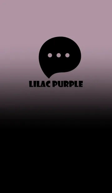 [LINE着せ替え] Black & Lilac Purple Theme V2 (JP)の画像1