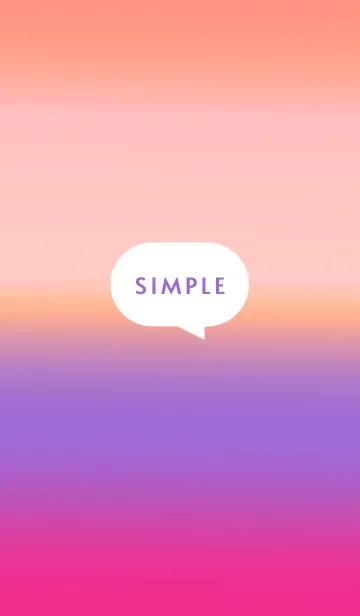 [LINE着せ替え] シンプル グラデーション _37の画像1