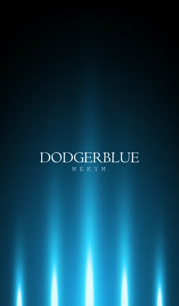 [LINE着せ替え] DODGERBLUE LIGHT. -MEKYM-の画像1