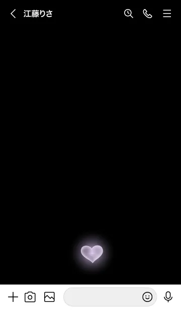 [LINE着せ替え] HEART LIGHT - MEKYM 26の画像3