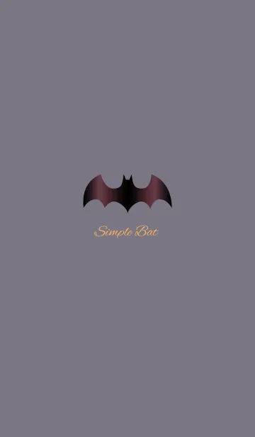 [LINE着せ替え] Simple Bat..4の画像1