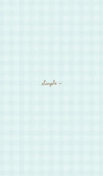 [LINE着せ替え] ギンガムチェックグリーン4の画像1