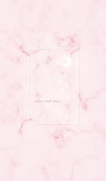 [LINE着せ替え] 星とマーブル♥ピンク02_1の画像1