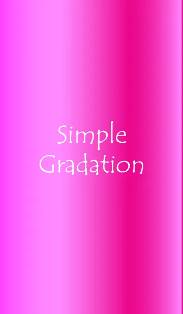 [LINE着せ替え] Simple Gradation -GlossyPink 28-の画像1