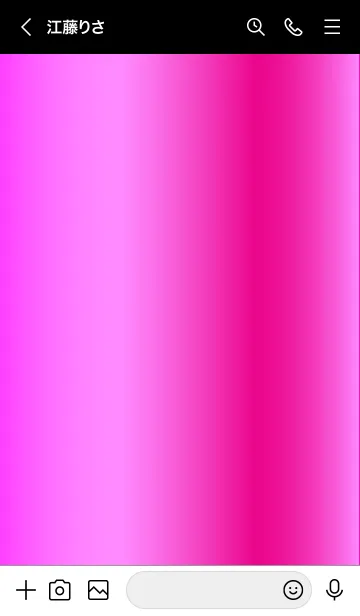 [LINE着せ替え] Simple Gradation -GlossyPink 28-の画像3