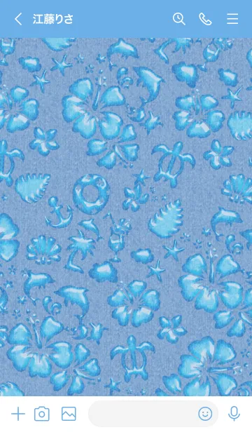 [LINE着せ替え] ＊ハワイ＊トロピカル＊04の画像3