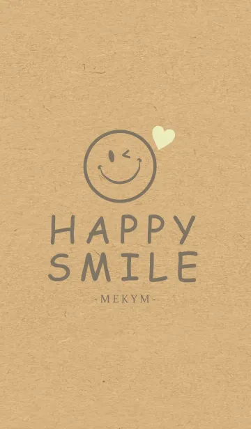 [LINE着せ替え] HAPPY SMILE KRAFT-LOVE- 43の画像1