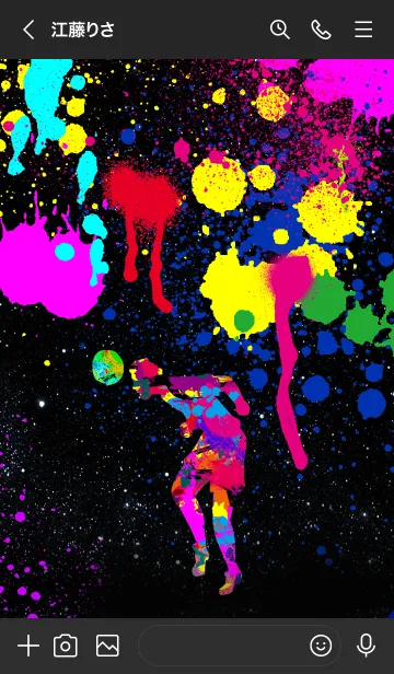 [LINE着せ替え] サッカー グラフィティ3の画像3