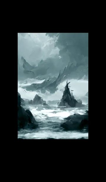 [LINE着せ替え] 海底入り口「アゴ」の画像1