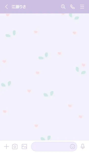 [LINE着せ替え] Cute pastel tulips 14の画像3