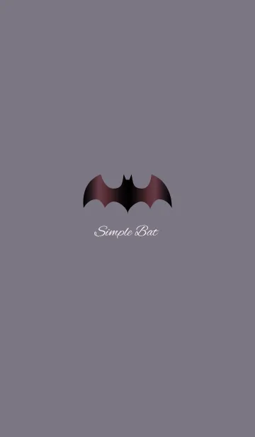 [LINE着せ替え] Simple Bat..7の画像1