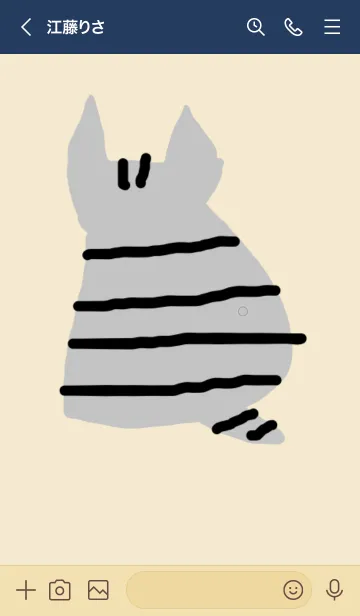 [LINE着せ替え] osyare kisekake by mamechanの画像3