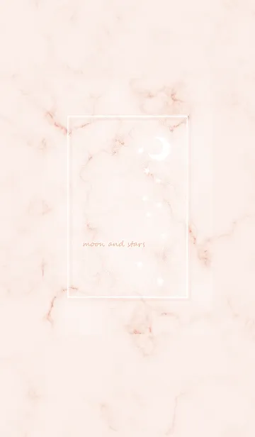 [LINE着せ替え] 星とマーブル♥オレンジ03_1の画像1