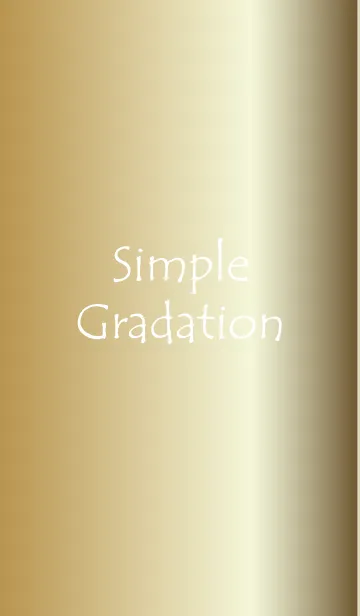 [LINE着せ替え] Simple Gradation -GOLD 11-の画像1