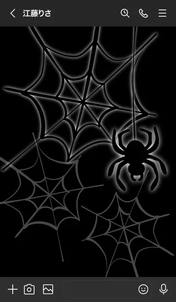 [LINE着せ替え] SPIDER and SPIDER WEB 2の画像2