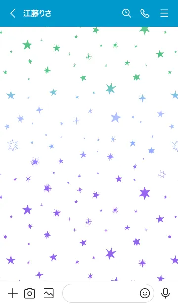 [LINE着せ替え] ミニ スターズ _32の画像3