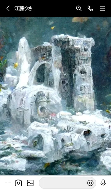 [LINE着せ替え] 異世界海底遺跡「ヤマ」の画像3