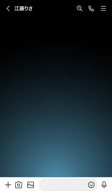 [LINE着せ替え] AQUAGRAY BLUE LIGHT. -MEKYM-の画像3