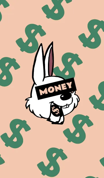 [LINE着せ替え] マネー ラビット 254の画像1