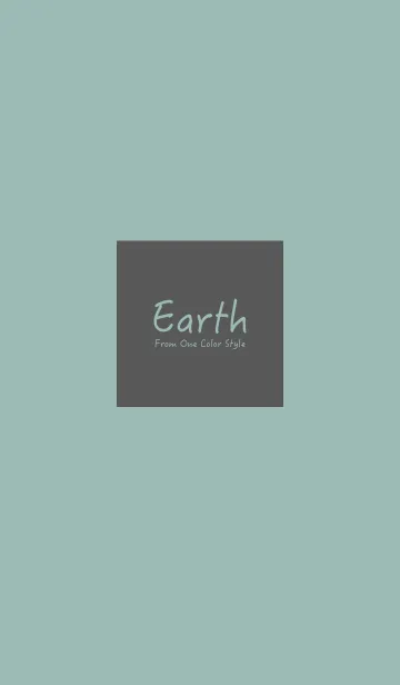 [LINE着せ替え] Earth／グリーンシャドウの画像1