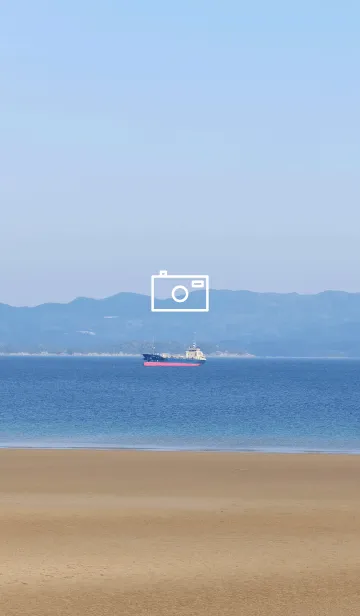 [LINE着せ替え] Photo-海と船の画像1
