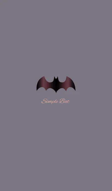 [LINE着せ替え] Simple Bat..8の画像1