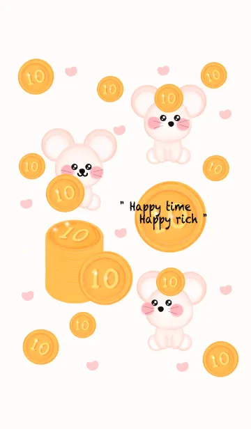 [LINE着せ替え] Baby rich mouseの画像1