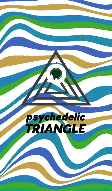 [LINE着せ替え] サイケデリック トライアングル 94の画像1