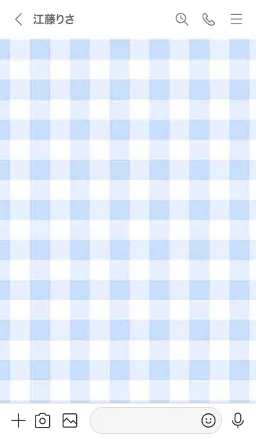 [LINE着せ替え] シンプルブルー着せ替え！の画像3