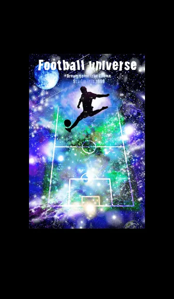 [LINE着せ替え] サッカー 宇宙 Space Football 3の画像1