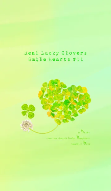 [LINE着せ替え] 本物ラッキークローバーズ Smile Hearts#11の画像1