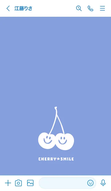 [LINE着せ替え] チェリー スマイル 107の画像3