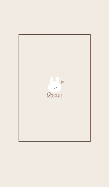 [LINE着せ替え] Rabbit-Dusky.Beige 16の画像1