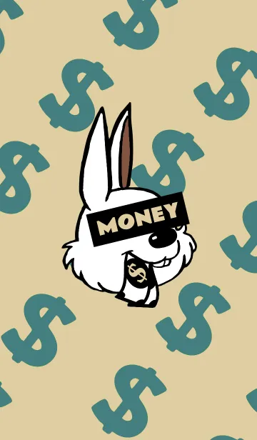 [LINE着せ替え] マネー ラビット 255の画像1