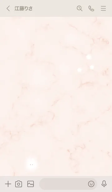 [LINE着せ替え] マーブルと月ウサギ2★オレンジ04_1の画像3